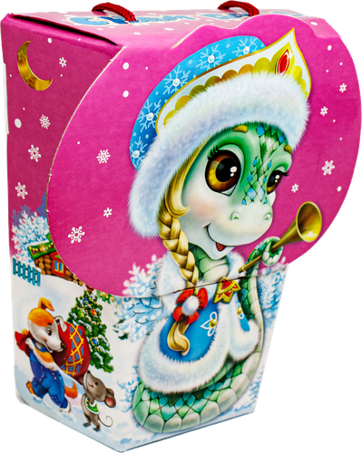 

Подарок новогодний КФ ПЕРМСКАЯ Символ года + Мила, в ассортименте, 400г