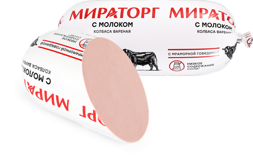 

Колбаса варёная Мираторг С молоком 470 г