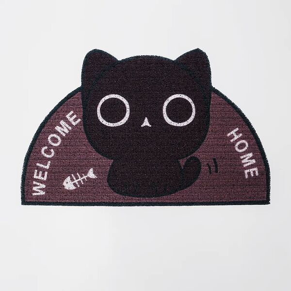 Коврик Rurri под кошачий туалет Котик серый 60х38 см