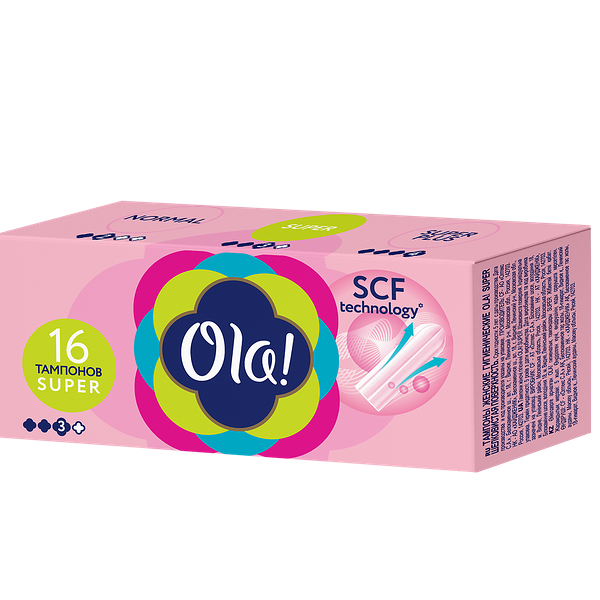 Тампоны Ola! Super, 16 шт.