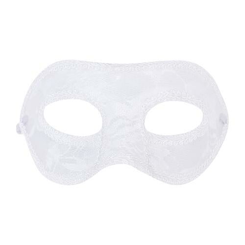 Маска карнавальная кружево HJW2212-26 US черная/белая, цвет в ассортименте