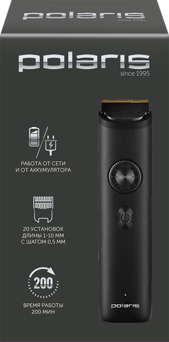 

Триммер Polaris PHC 2100 для стрижки волос и бороды