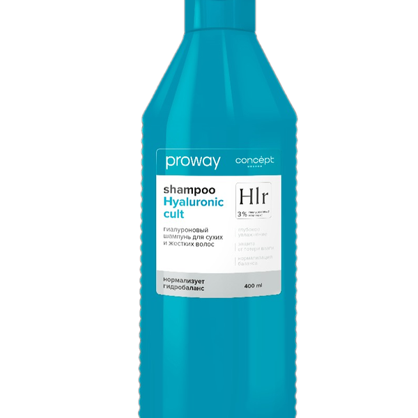 Шампунь Concept Proway гиалуроновый для сухих и жестких волос 400 мл