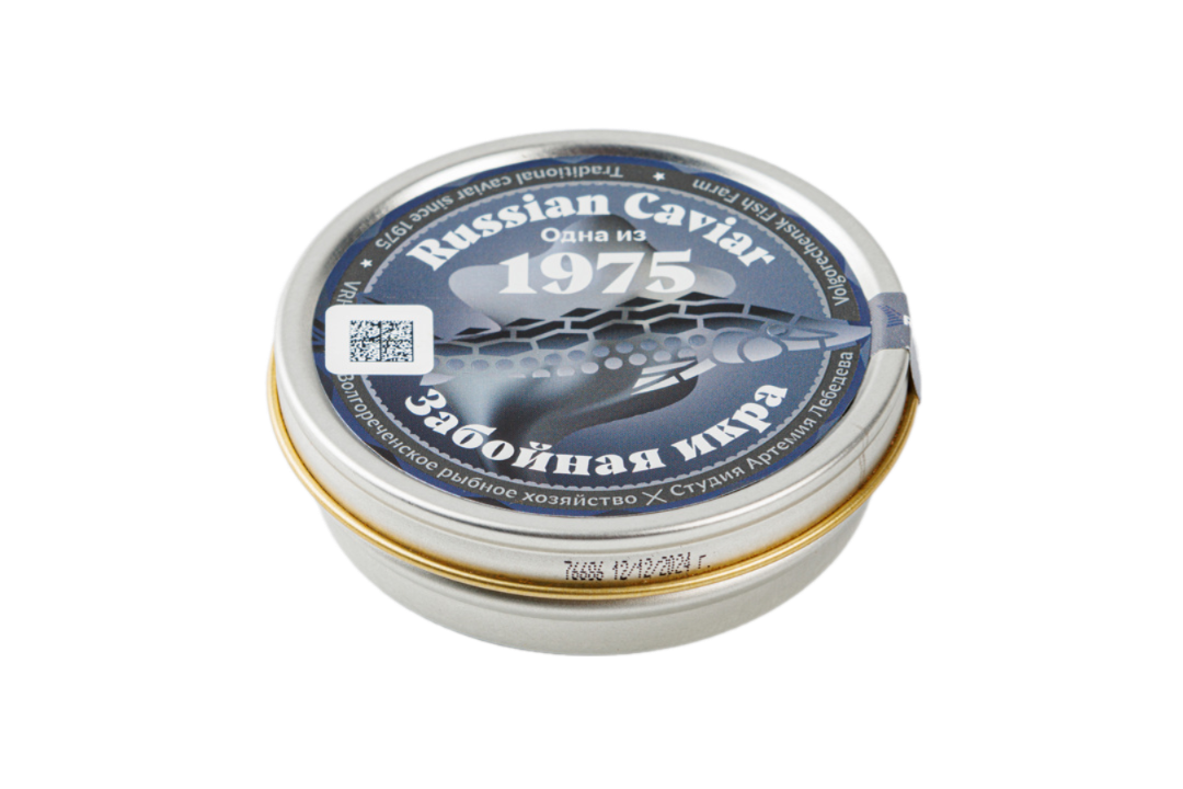 

Икра стерляди "1975" зернистая забойная 125 г