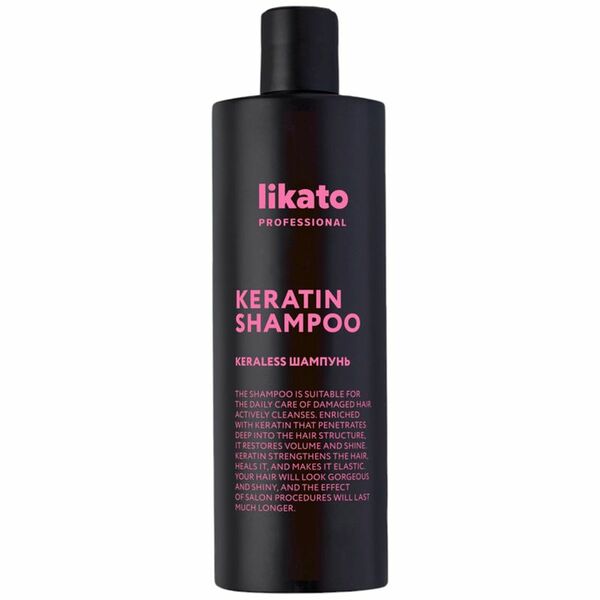Кератин-шампунь для волос Likato Professional Keraless 400 мл