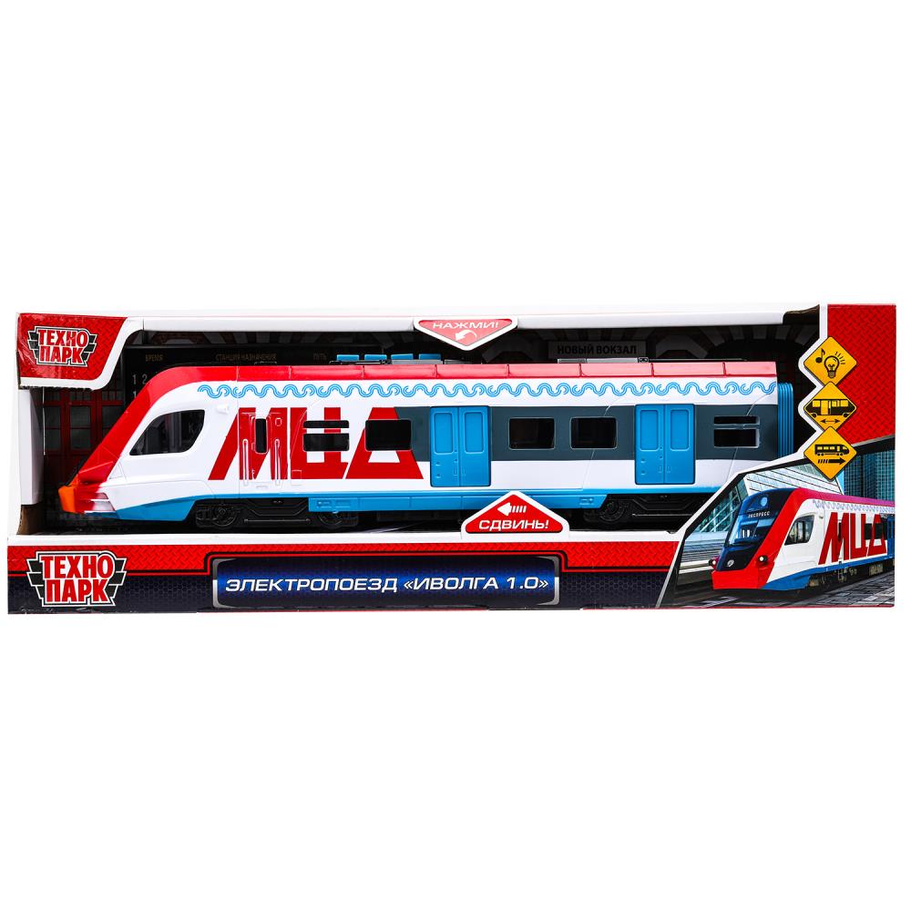 

Игрушка ТЕХНОПАРК Электропоезд/поезд в ассортименте 1шт, со световыми и звуковыми эффектами, 30см