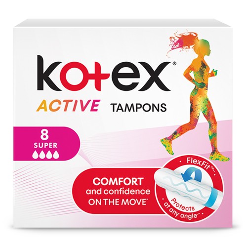 

Тампоны Kotex Active супер 8 шт