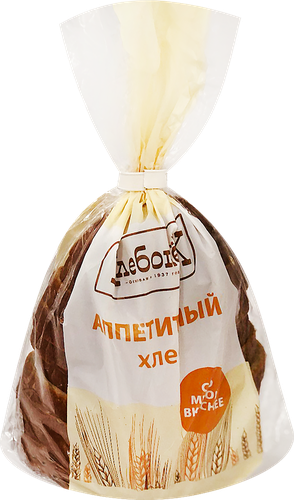 

Хлеб ОАО ХЛЕБОПЕК Аппетитный, в нарезке, половинка, 250г