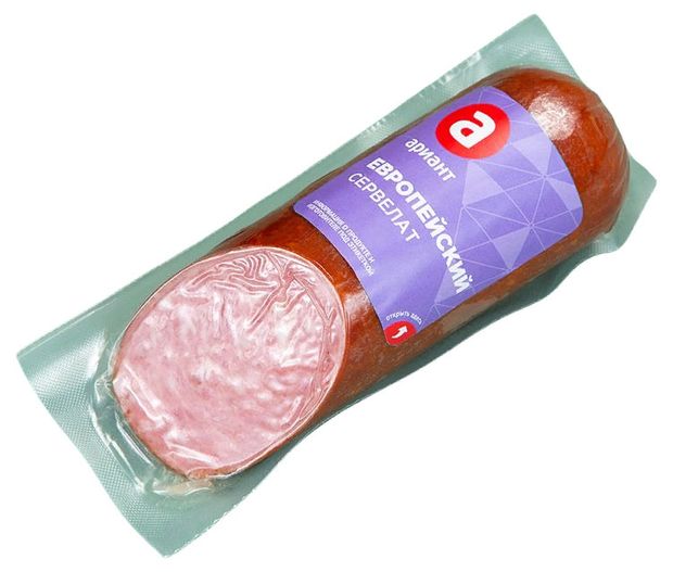 

Сервелат полукопчёный Ариант Европейский