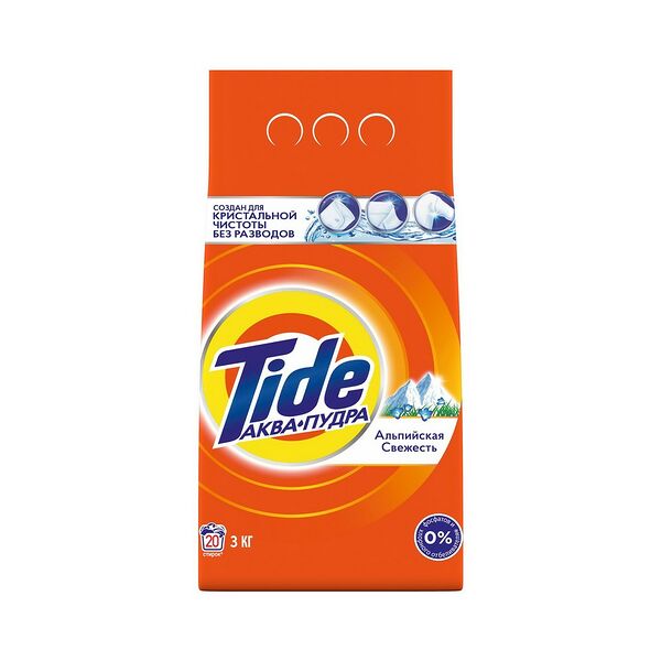 Синтет. моющее ср-во Tide (3,0) Absolute Автомат Альпийская свежесть (гарант чистоты)