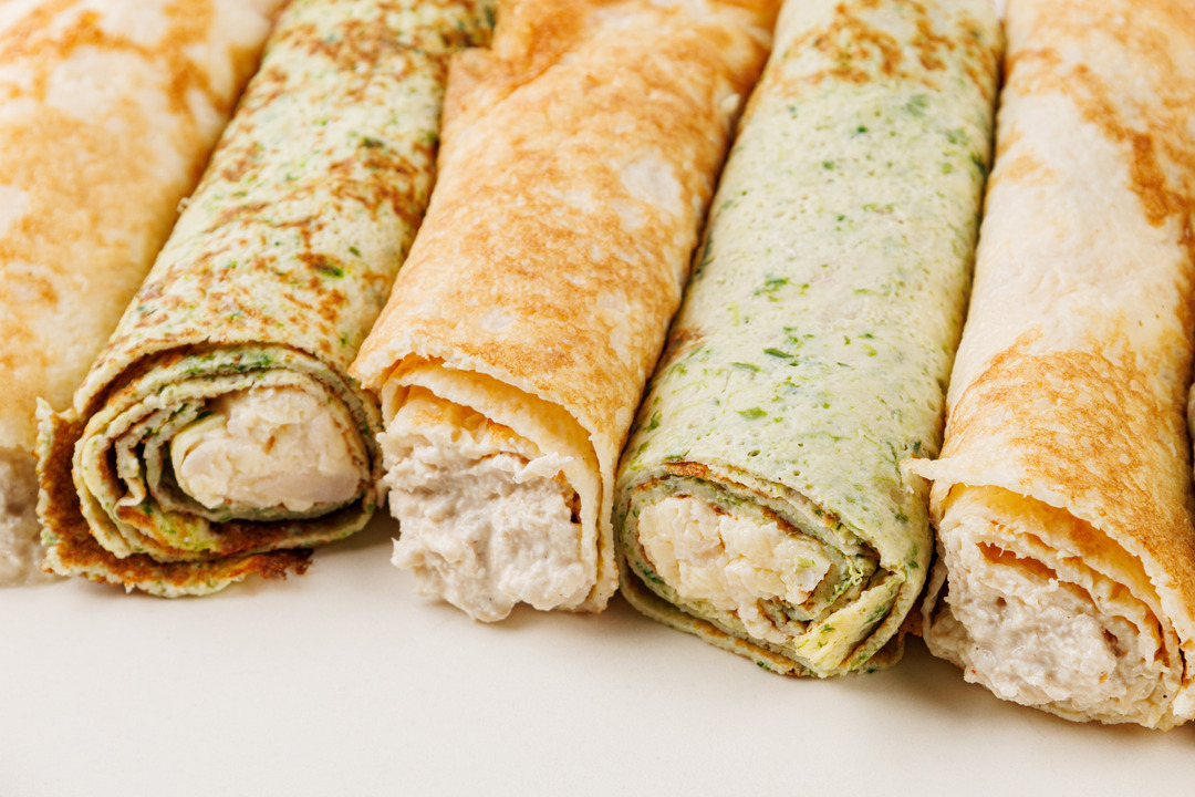 

Омлет Ассорти двух вкусов с курицей, с ветчиной и сыром 285г