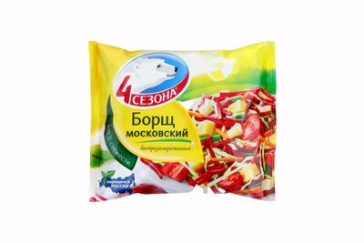 Борщ 4 Сезона быстрозамороженный 400 г