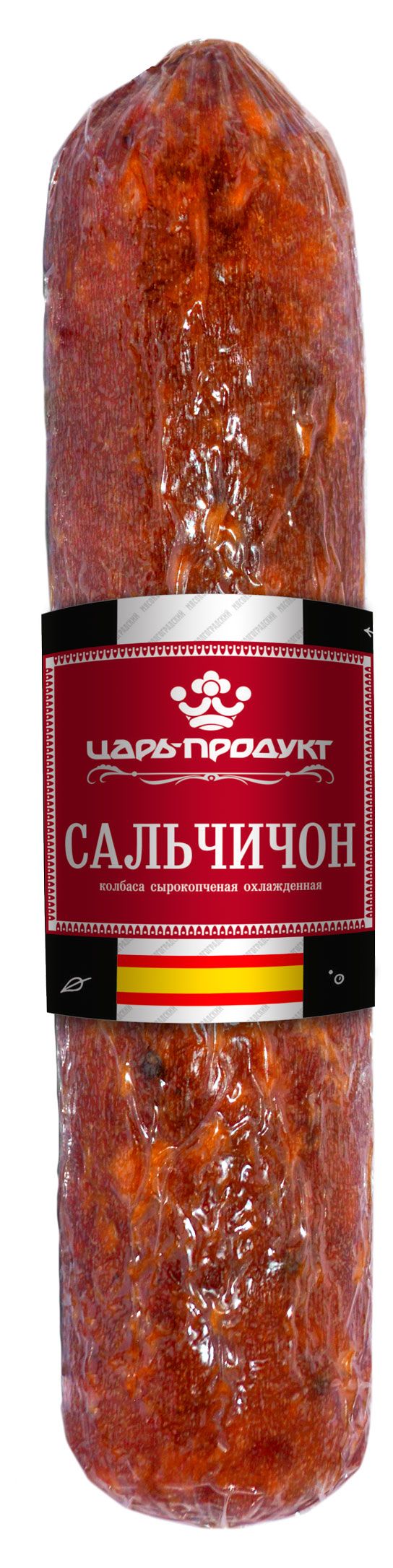 

Колбаса сырокопченая Царь-продукт Сальчичон вес