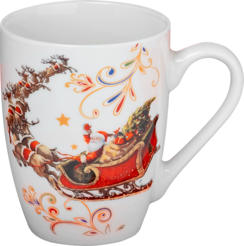 

Кружка Доляна Сани Деда Мороза 300 мл арт. 10338077