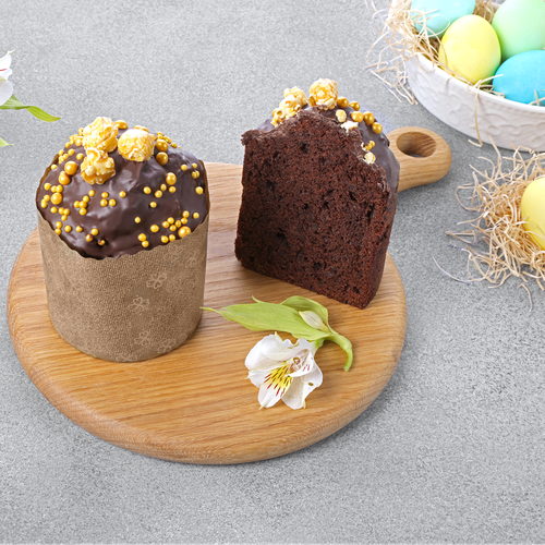 

Кулич Лента Fresh шоколадный, 300 г