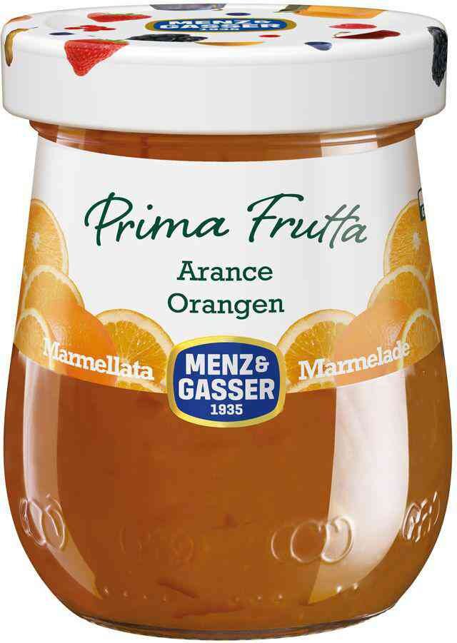

Конфитюр Menz Gasser Prima Frutta Апельсин экстра, 340 г