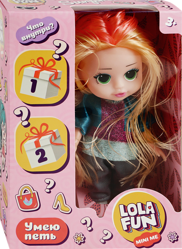 

Кукла Lola Fun с аксессуарами-сюрпризами, со звуковыми эффектами, Арт. MU-105B