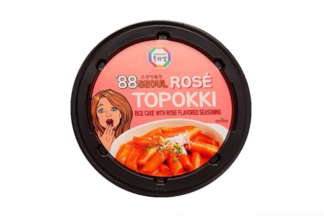 

Клецки рисовые Surasang с сырным соусом Rose Tteokbokki 168 г