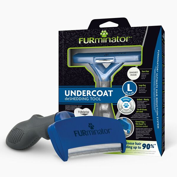 Фурминатор L для крупных собак с короткой шерстью