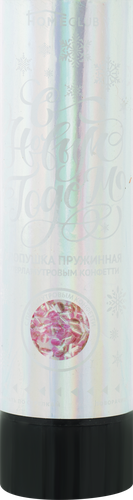 

Хлопушка пружинная Party popper 15,5см, с перламутровым конфетти