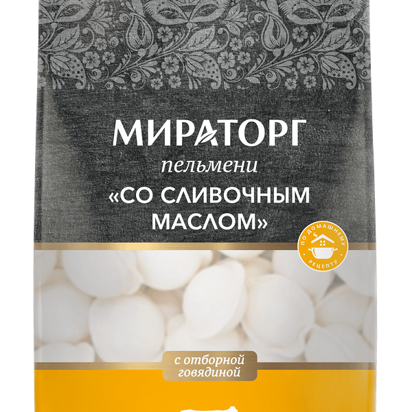 Пельмени Мираторг со сливочным маслом с отборной говядиной, 700 г