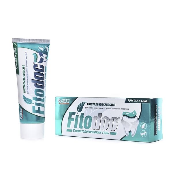 Fitodoc стоматологический гель для ухода за ротовой полостью животных 75 мл