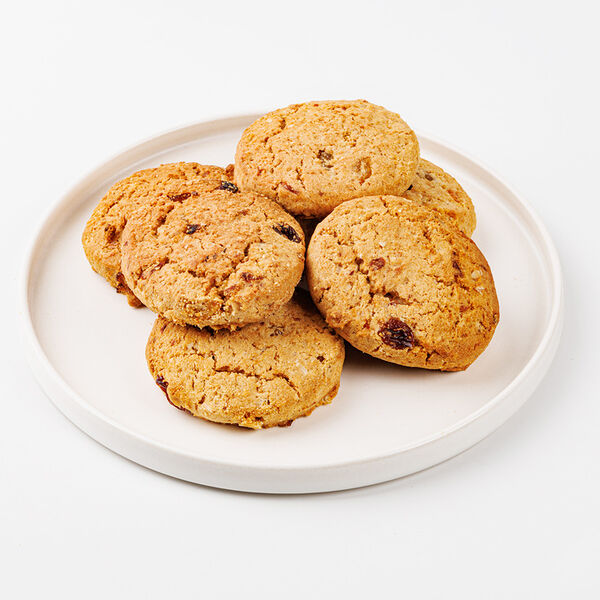 Печенье безглютеновое овсяное изюм