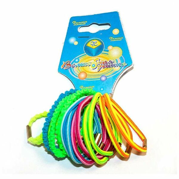 Резинки для волос ТМ Дамское счастье 12 шт