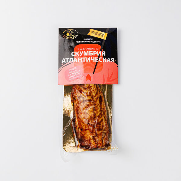 Скумбрия атлантическая ВкусВилл филе жареная в соусе 