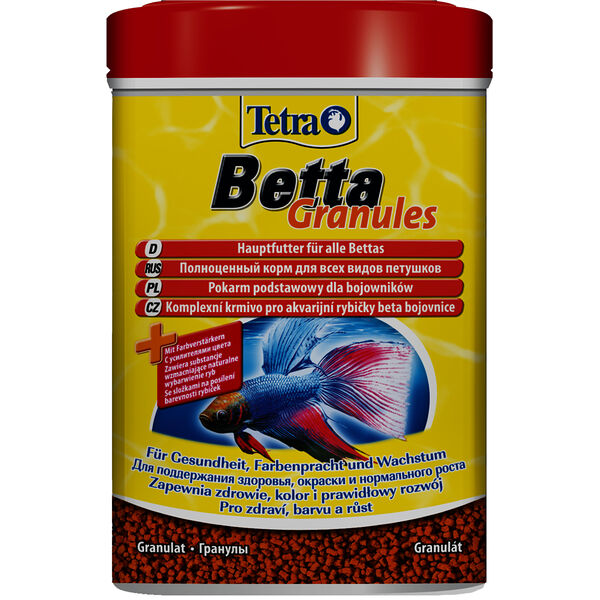 Tetra Betta Granules корм для петушков (гранулы)