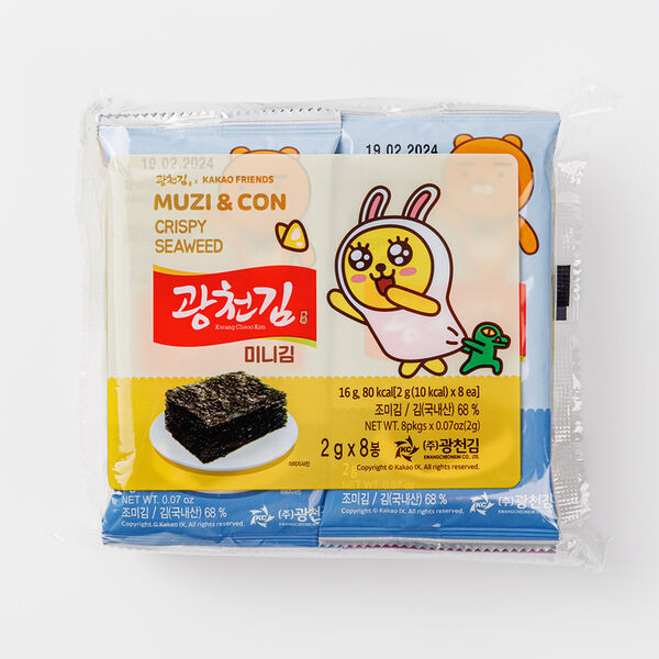 Чипсы нори классические, Kakao Friends, 16 г