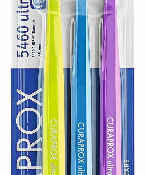 Зубная щетка набор Curaprox ультрамягкие арт. CS5460 цвет в ассортименте 3 шт