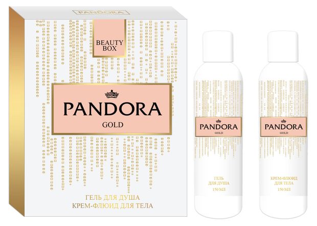 

Подарочный набор Sergio Nero Pandora Gold Гель для душа парфюмированный 150 мл + Крем-флюид для тела 150 мл