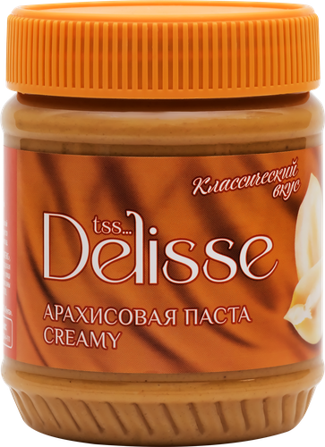 

Паста арахисовая DELISSE Creamy