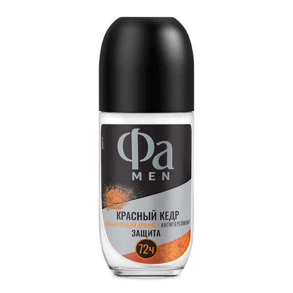 Дезодорант роликовый мужской FA Men Red Cedarwood 50мл