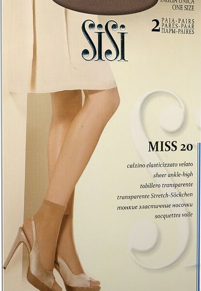 Носки SiSi Miss 20 Daino Бежевые 2 пары