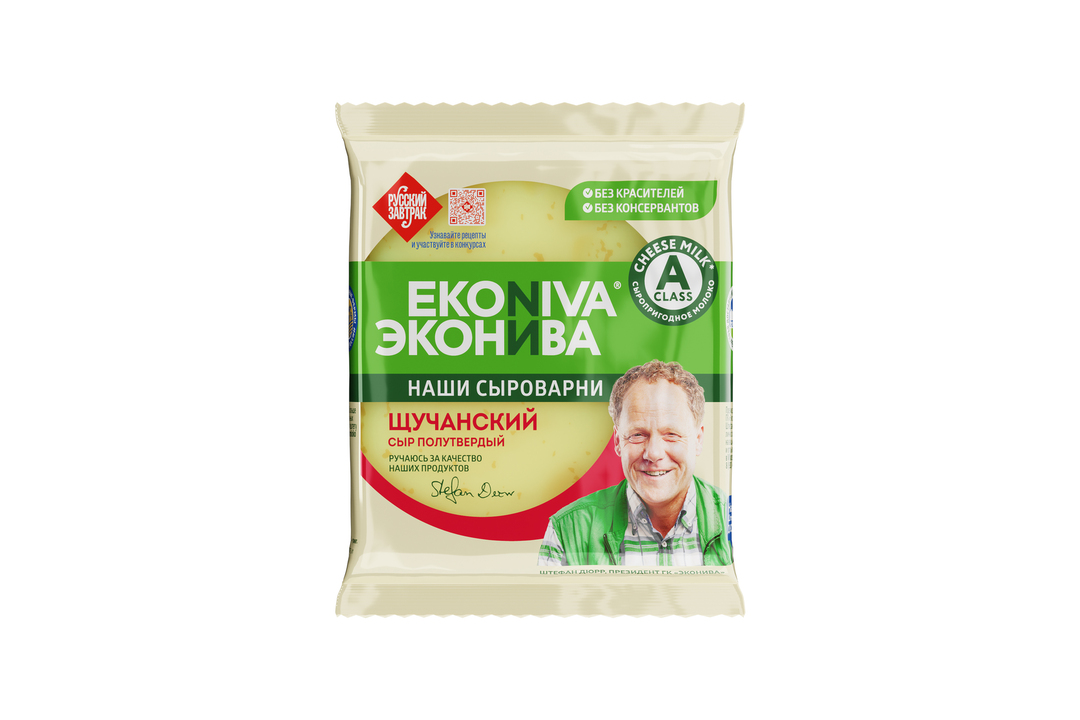 

Сыр полутвердый ЭкоНива Щучанский 50% 200 г