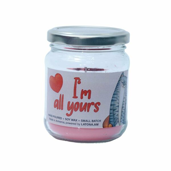 Свеча с ароматом ванили 2