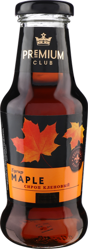 

Сироп десертный Premium Club Кленовый, 250 мл