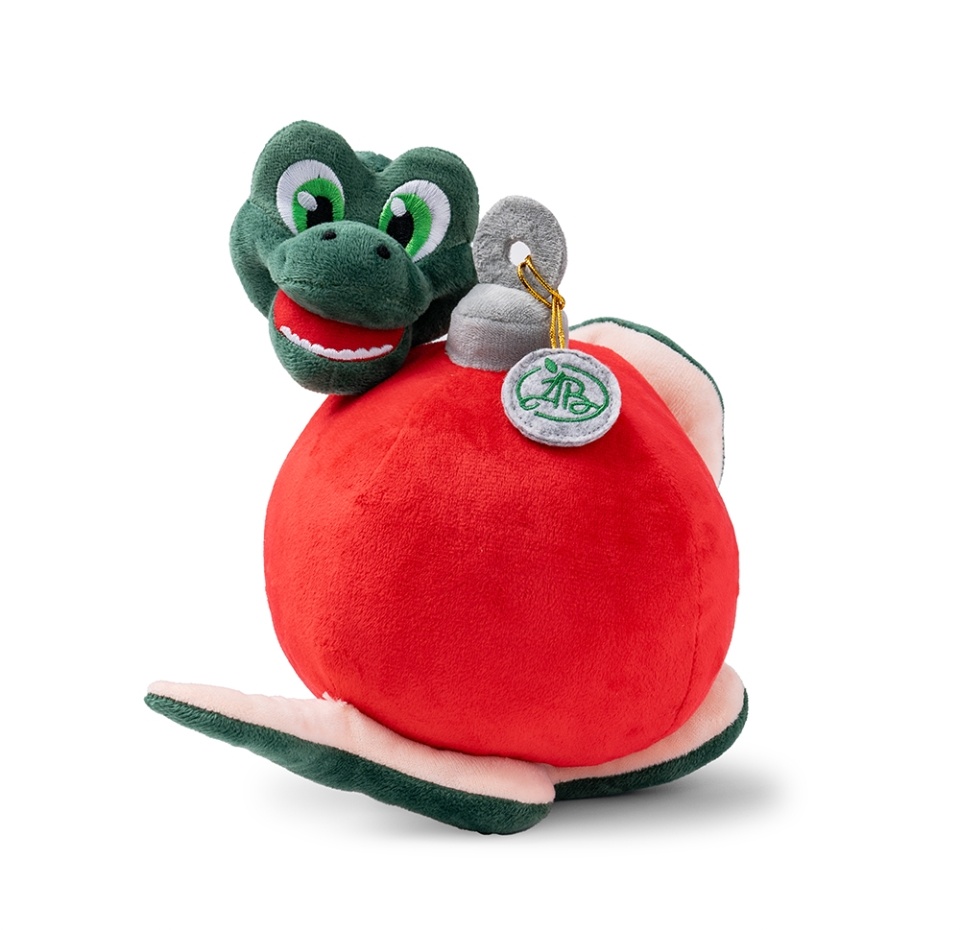 

Игрушка мягкая «Азбука вкуса» Змея с шариком, цвет зеленый, 20 см