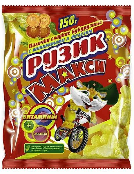 Кукурузные палочки Рузик Макси 150 г