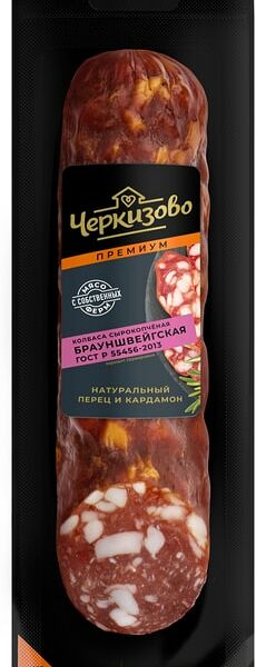 Колбаса Черкизово Премиум Брауншвейгская сырокопченая 200г