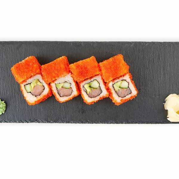 Ролл Калифорния с лососем Шеф Перекрёсток, 240г