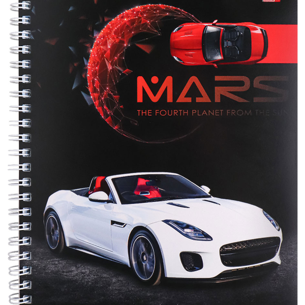 Тетрадь Prof-Press Марсианские машины в клетку А5 80 л в ассортименте
