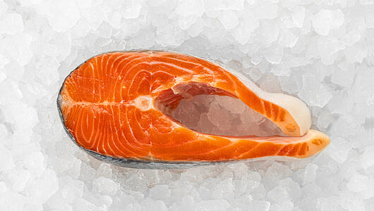 Кижуч стейк охлажденный, вес