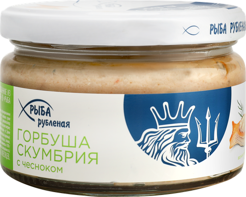 

Рыба рубленая Европром горбуша-скумбрия с чесноком 180 г