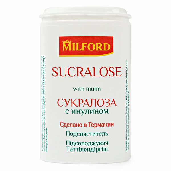 Подсластитель cукралоза Milford с инулином № 370 таблеток