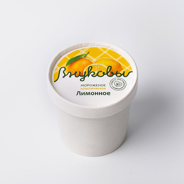 Мороженое Внуковы Лимонное, 80 г