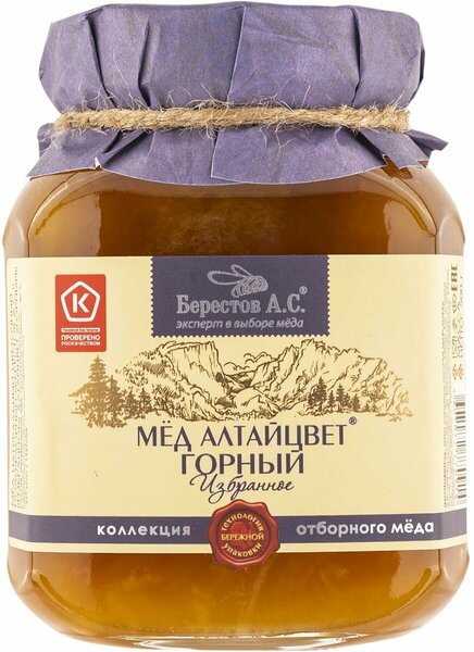 

Мёд Алтайцвет Берестов А.С. Горный Избранное, 500 г