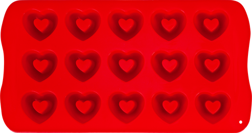 

Форма для льда Homeclub Сердечки силиконовая 21 х 10.5 х 1.5 см